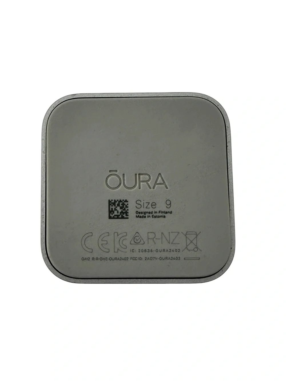 Official Oura Ring 4 Charging Dock Only Size 9 Gray | EUC (No Cable)